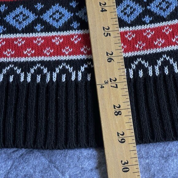 Christmas Sweater Mens Extra Large XL Fair Isle Snowman Ugly Sweater‎ Holiday - Picture 9 of 9